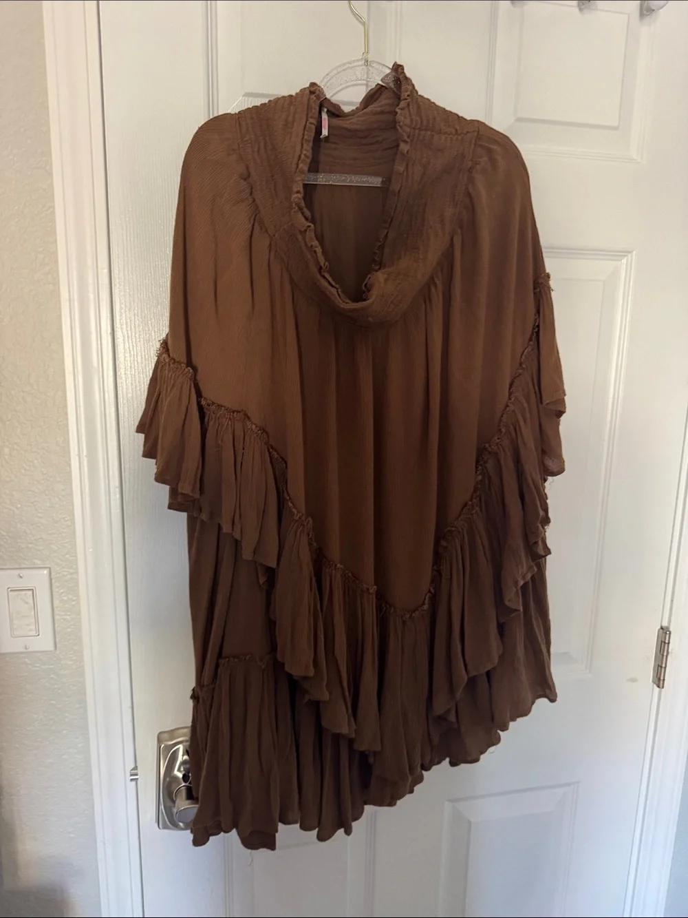 Free People Free-est Convertible Ruffle High Low Maxi Skirt